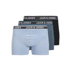 Jack & Jones jacevan solid trunks 3 pack 12268600 oceanview