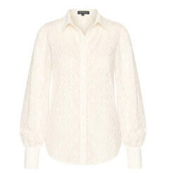 Mi Piace 202559 ausbrenner blouse offwhite