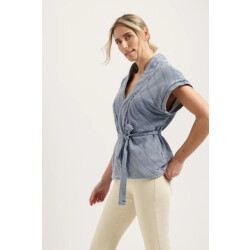 Florèz Cr0112 416 dante gilet light blue