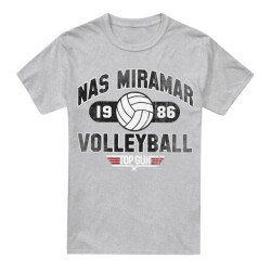 Top gun Heren nas miramar volleybal t-shirt