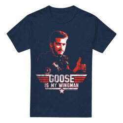 Top gun Heren wingman goose t-shirt
