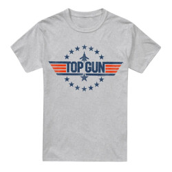 Top gun Heren ster logo t-shirt