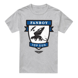 Top gun Heren fanboy logo t-shirt