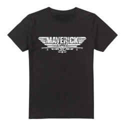 Top gun Heren maverick logo t-shirt
