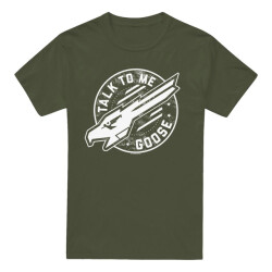 Top gun Heren talk to me goose t-shirt