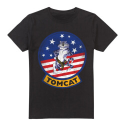 Top gun Heren tomcat logo t-shirt