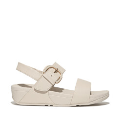 FitFlop Lulu resin-buckle leather back-strap sandals