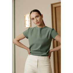 studio .ruig travel jersey top Tif groen