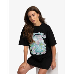 Nikkie Dames jurk paradise t-dress zwart