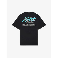 XPLCT Studios Heren t-shirt print vice zwart