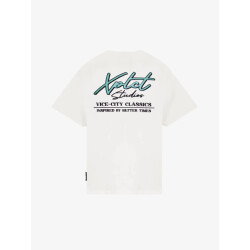 XPLCT Studios Heren t-shirt print vice wit