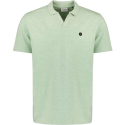 No Excess Polo v melange mint
