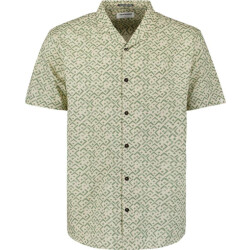 No Excess Shirt short sleeve revers collar sl green
