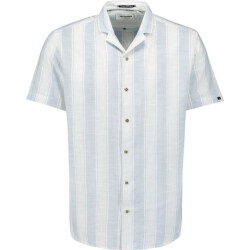 No Excess Shirt short sleeve revers collar ve sky