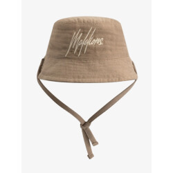 Malelions Jongens buckethat baby mousseline crinckle