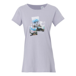 Regatta Dames breezed v t-shirt met grafische print