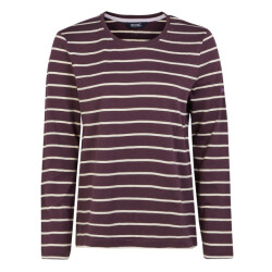 Regatta Dames federica ii stripe t-shirt met lange mouwen