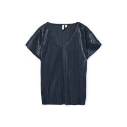 Vero Moda Vmduvi ss v-neck top jrs btq ga nl navy