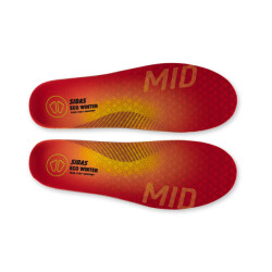 Sidas 3 feet eco winter mid neutral inlegzolen -multicolour