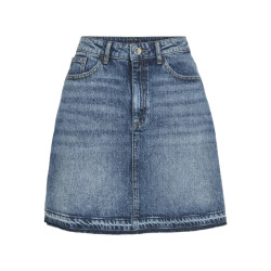 Vila Vijaf hw short skirt mbd blue denim
