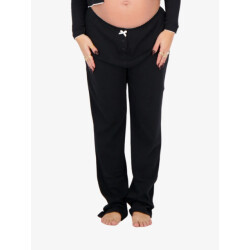 Reinders Dames pyjama broek bow ruffles pj zwart