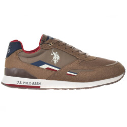 U.S. Polo Tabry heren sneaker taupe/