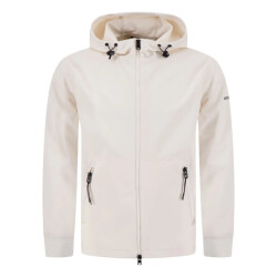 Woolrich Soft shell full zip hoodie jet stream