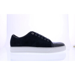 Lanvin Heren basket basse veau velours