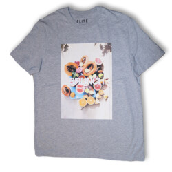 Elitè Luxury t-shirt digital 843 brun dd
