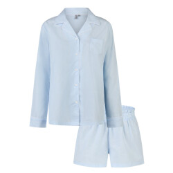 By Louise Dames pyjama set short + blouse gestreept
