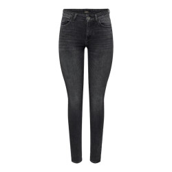 Only Onlblush mid sk dnm rea967 black denim