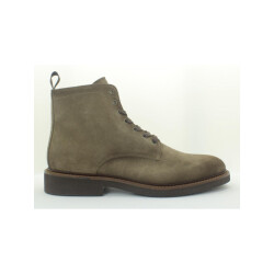 Giorgio 32711 Taupe suède veterboots met donkere zool