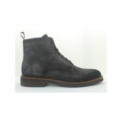 Giorgio 32711 Antraciet suède veterboots met donkere zool