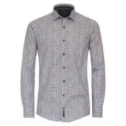 Casamoda Heren overhemd 434164900 100 blue