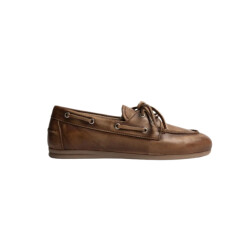 Posa Loafers boat loafer brushed