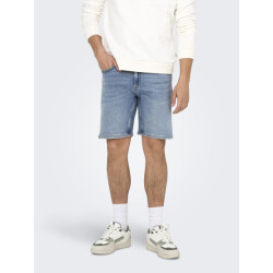 Only & Sons Onsweft box pim dnm shorts we