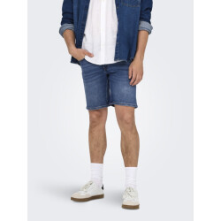 Only & Sons Onsweft box pim dnm shorts we