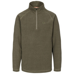 Trespass Heren keynote anti pluis 1/4 rits fleece vest
