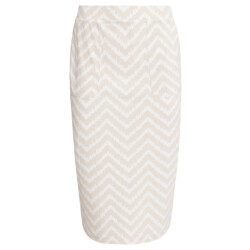 Smashed Lemon 25251 zigzag print koker roktravelkwaliteit |