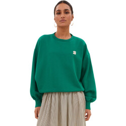 By-Bar Amsterdam Bibi dictionary big sweater peackock green