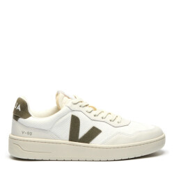 Veja v-90 sneakers b-mesh white kaki lage sneakers unisex