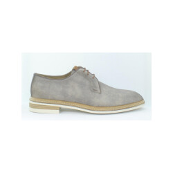 Giorgio 85811 beige leren veterschoenen met lichte zool