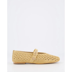 Gibaldi Dames raffia ballerina