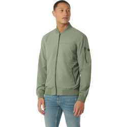 No Excess Jacket short fit bomber light army