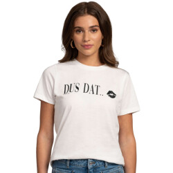 Nikkie Dus dat t-shirt star white