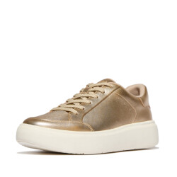 FitFlop Rtg metallic-leather sneakers