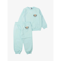 Moschino Jongens baby joggingpak sky blue