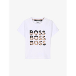 Hugo Boss Junior Jongens t-shirt logo