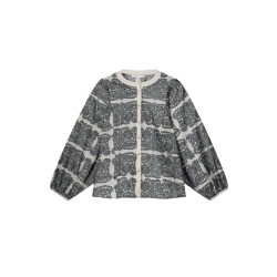 Summum 2s3254-11624 longsleeve blouse tile embroid