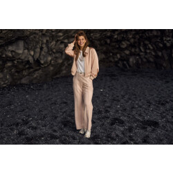 Nukus Nkf09054 266 jill pants suedine dusty pink